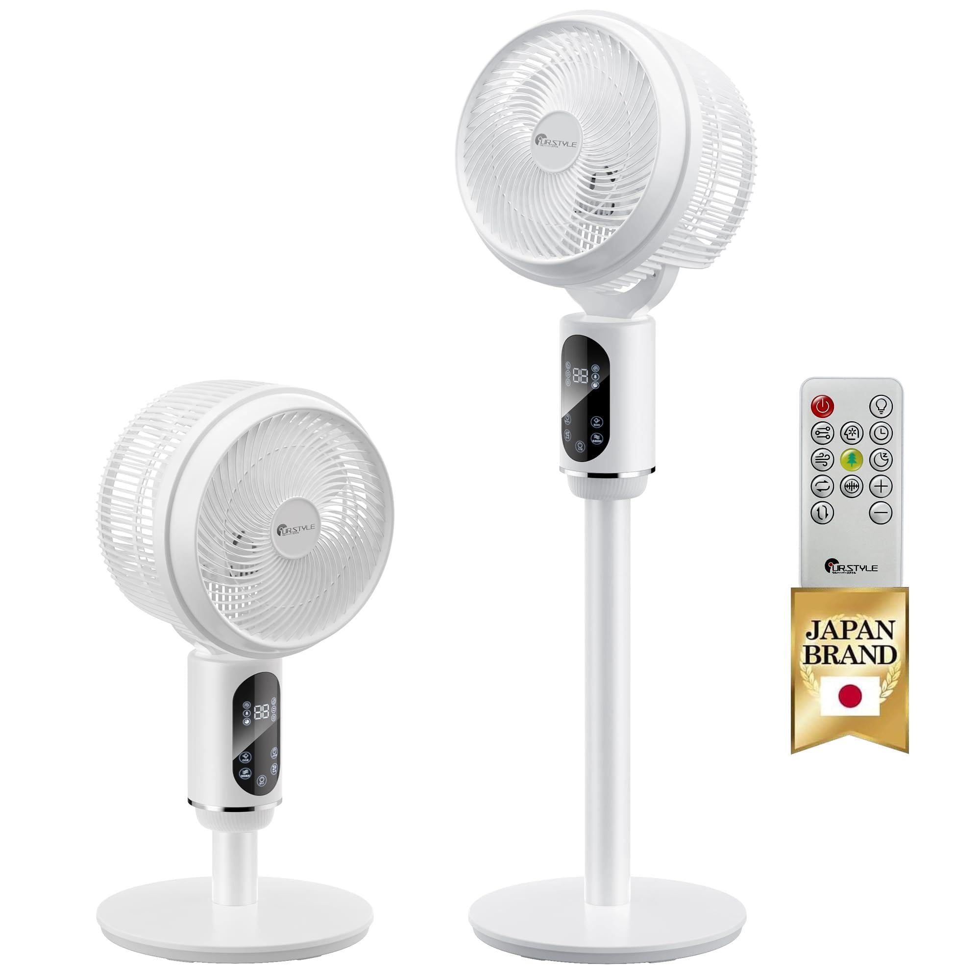 Amazon | サーキュレーター 静音 dcモーター【360度首振り＆節電対策